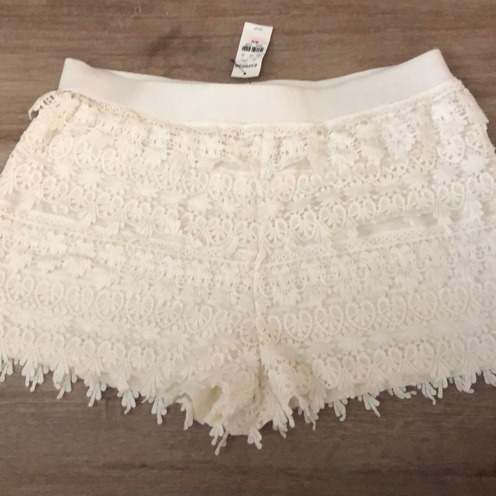 Lace shorts